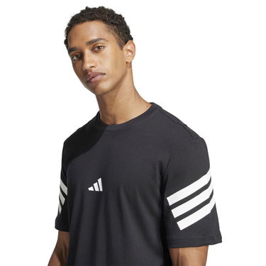 Tričko adidas Performance FI 3-Stripes Regular Fit T-Shirt Čierna | JD4877, 4