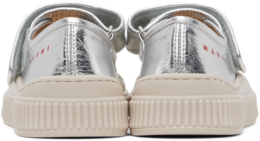 Tenisky a topánky Marni Marni Kids Printed Metalická | 76735, 1