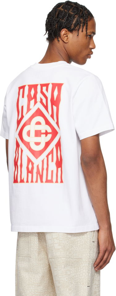 Tričko Casablanca Casablanca Gothic Logo T-Shirt Biela | MS25-JTS-001-19-EX-SSENSE, 2