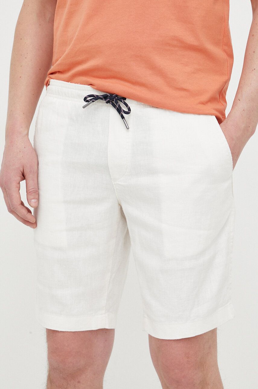 Šortky Tommy Hilfiger Brooklyn Drawstring Poplin Shorts Biela | MW0MW31243.PPYX, 0