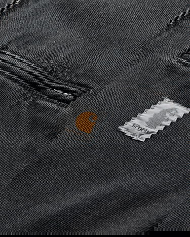 Bunda Carhartt WIP WIP OG Detroit Canvas Zip Jacket Čierna | I036259.89B7, 4