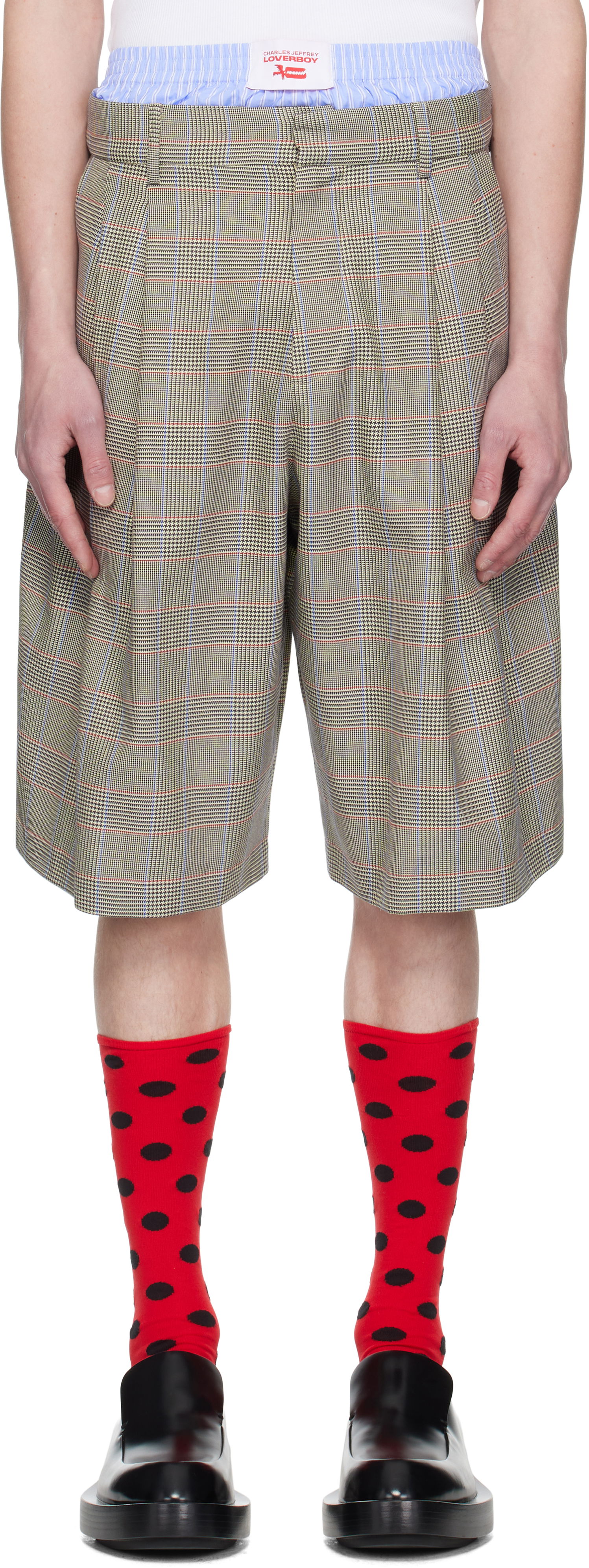 Šortky Charles Jeffrey Loverboy Charles Jeffrey LOVERBOY Aberdeen Plaid Shorts Rôznofarebný | 54030101, 0