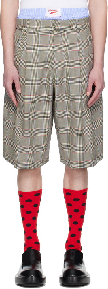 Šortky Charles Jeffrey Loverboy Charles Jeffrey LOVERBOY Aberdeen Plaid Shorts Rôznofarebný | 54030101, 0