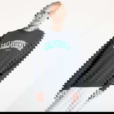 Sveter Sporty & Rich Sporty & Rich California Crewneck Sweatshirt Čierna | ST071514501BA02, 0