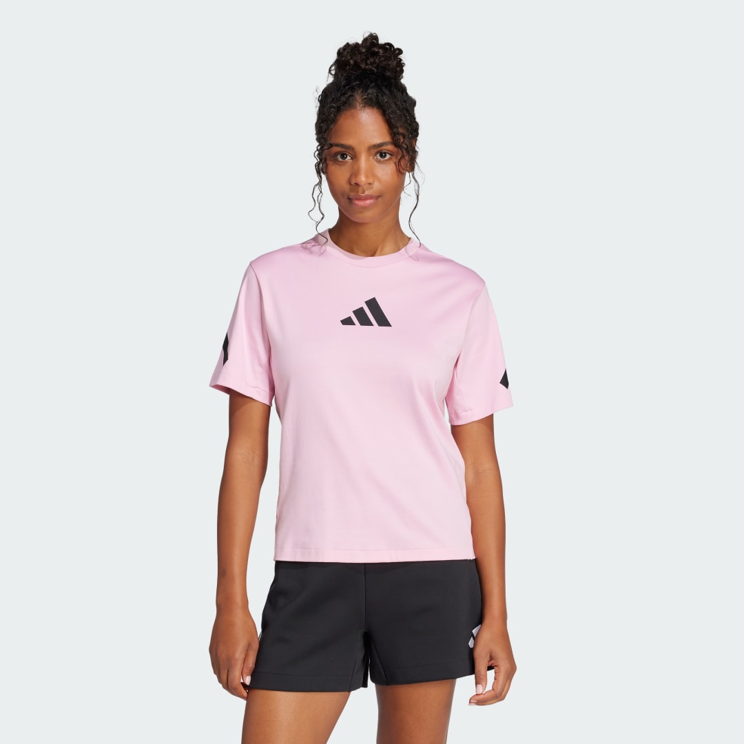 Tričko adidas Performance Z.N.E. T-Shirt Ružová | JC5401, 0