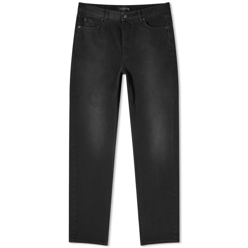 Džínsy Balenciaga Runway Slim Jeans Čierna | 767973-TNW11-1672