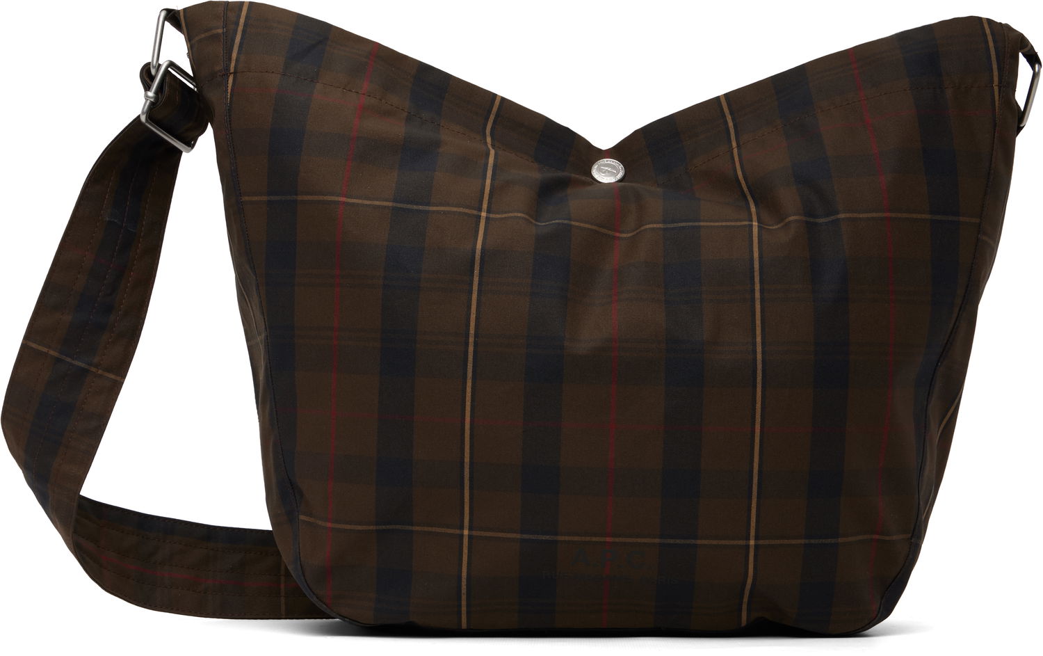 Taška cez rameno A.P.C. Plaid Journal Satchel Bag Rôznofarebný | COHKY-M61939, 0