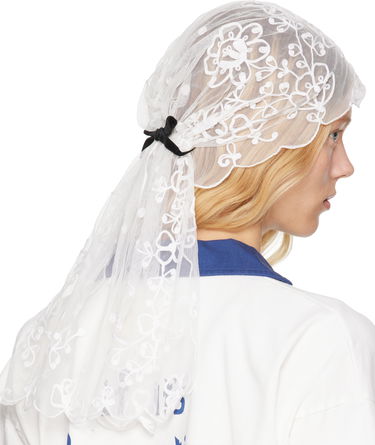 Kulicha Bode Bode Middlemist Lace Veil Biela | WRS25AC003, 2