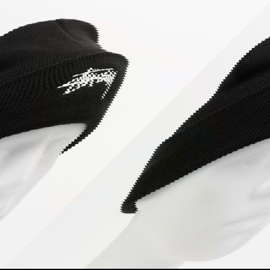 Kulicha Stüssy Stock Cuff Beanie Čierna | 1321020 / 0001, 0
