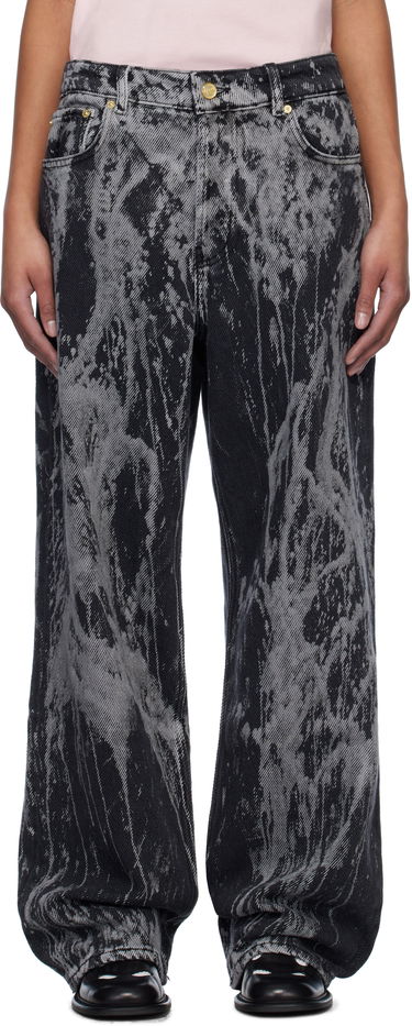 Džínsy GANNI Ganni Heavy Denim Izey Jeans Čierna | J1595, 0