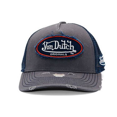 Šiltovka Von Dutch Von Dutch Kalmar Trucker Cap Šedá | VD-7030845, 2