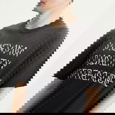 Tričko visvim Jumbo Distressed 'Quality We Treasure' Print T-Shirt Čierna | 0125205010016-BLK, 5