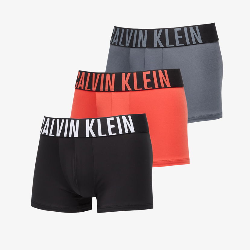 Boxerky CALVIN KLEIN Trunk 3-Pack Rôznofarebný | 000NB3775A 2QQ