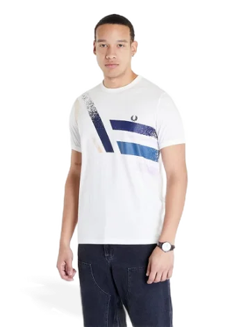 Fred Perry Abstract Graphic T-Shirt M4828 129