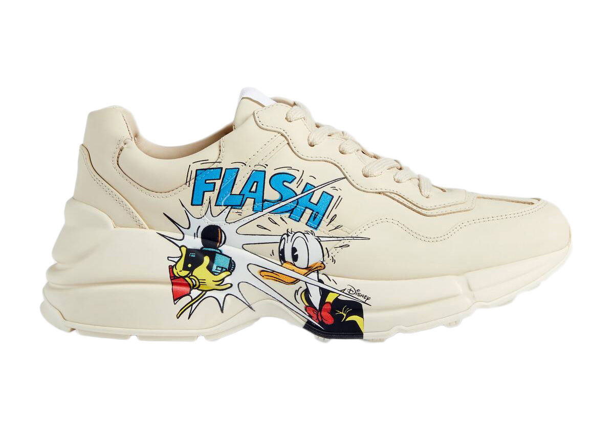Tenisky a topánky Gucci Rhyton x Disney Donald Duck (W) Béžová | 646506 DRW00 9522, 0