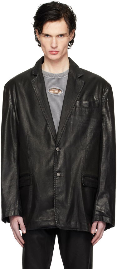 Bunda Diesel Denim Blazer Čierna | A14624-068MR-02, 0