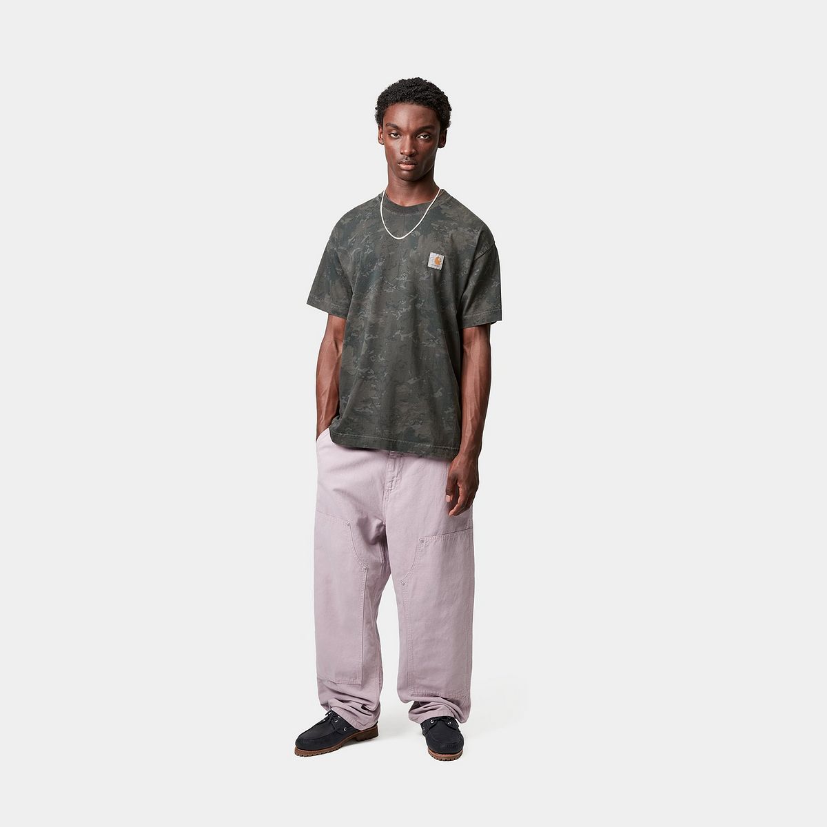 Tričko Carhartt WIP Carhartt WIP Camo Combi Short Sleeve T-Shirt Zelené | I035859_9, 1