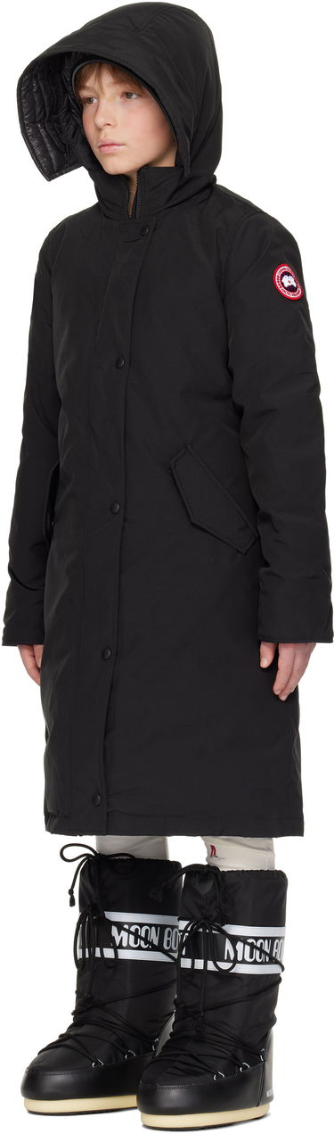 Kabáty Canada Goose Brittania Down Coat Čierna | 4556Y, 3