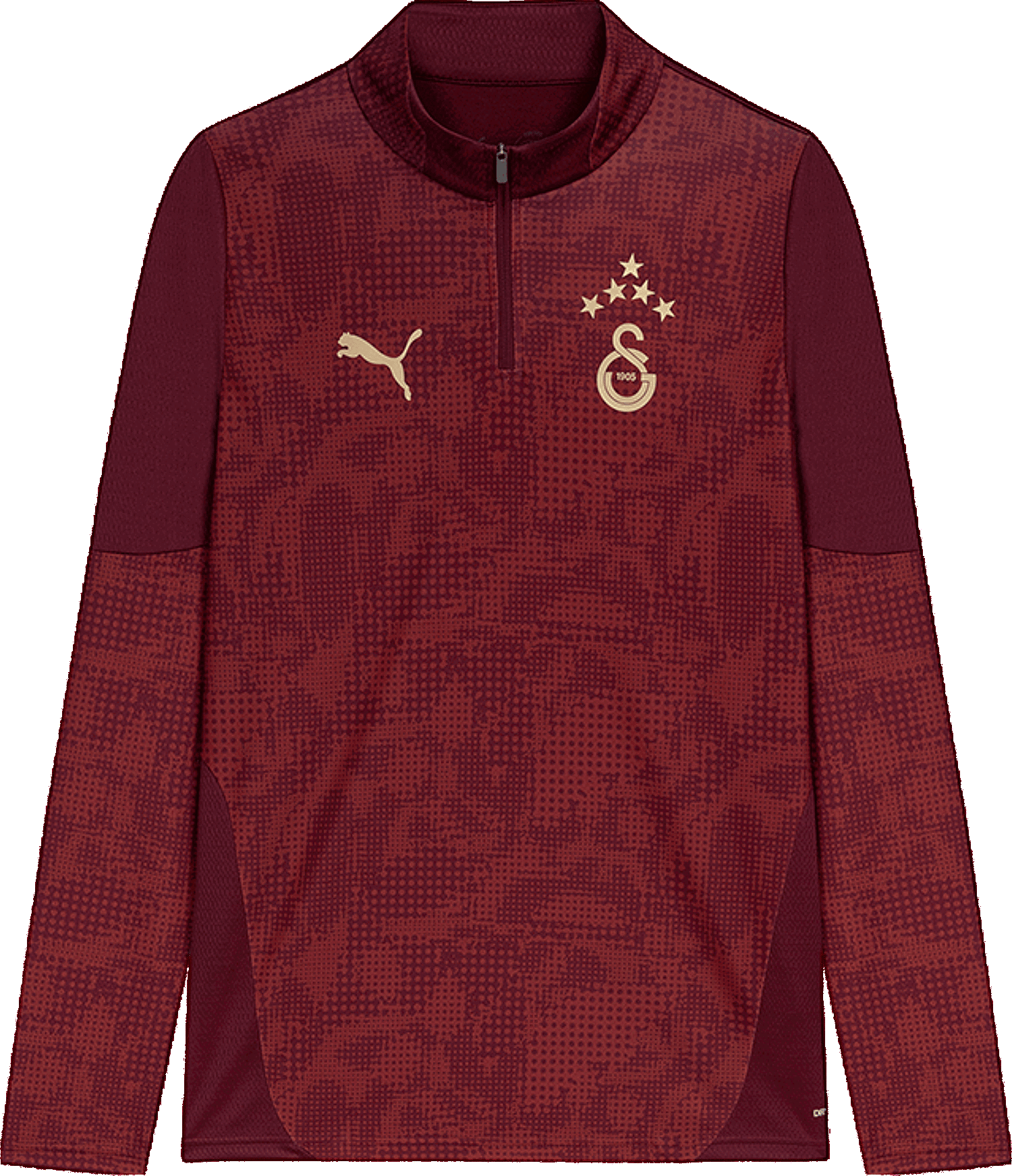 Tričko Puma Puma GSK Training 1/4 Zip Top Vínová | 782887-03, 0