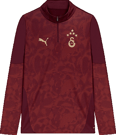 Tričko Puma Puma GSK Training 1/4 Zip Top Vínová | 782887-03, 0