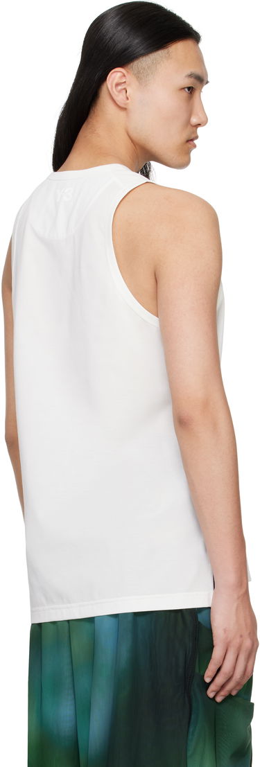 Tielko Y-3 Y-3 Sleeveless Tank Top Biela | JM7851, 2