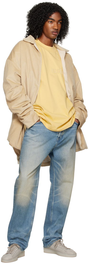 Tričko Fear of God Fear of God Essentials T-Shirt Žltá | 125BT222002F, 3