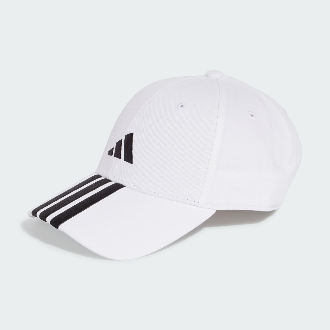 Šiltovka adidas Performance 3-Stripes Baseball Cap Biela | JE5652, 0