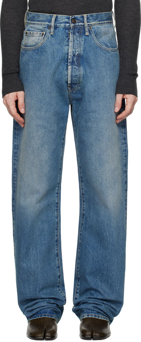 Džínsy Maison Margiela 14 Oz Origin Jeans Modrá | S50LA0233 S30561, 0