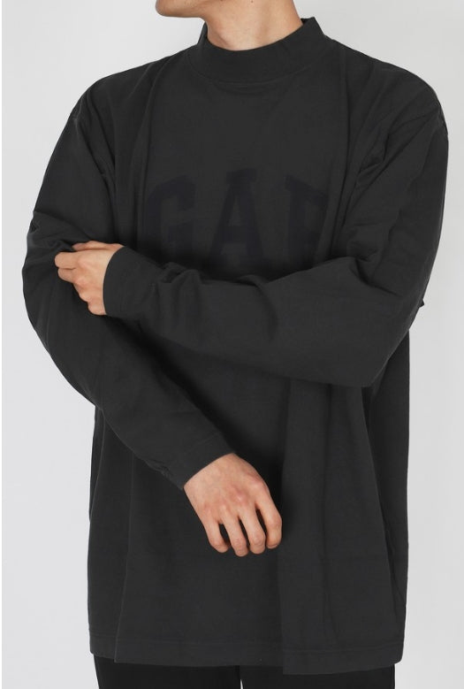 Tričko GAP Yeezy Gap Engineered by Balenciaga Long Sleeve T-Shirt Čierna | 471305-02, 0