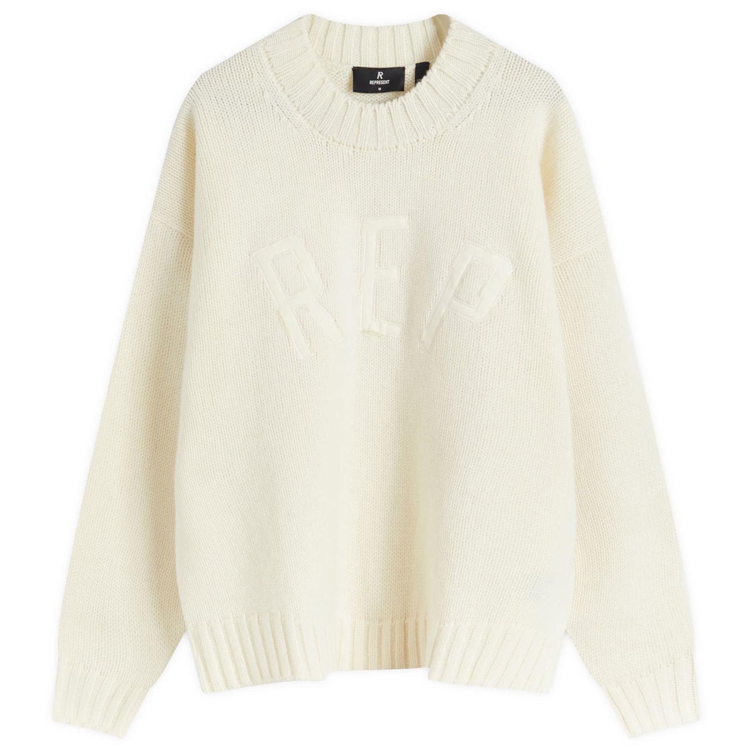 Sveter Represent Clo Rep Knit Jumper Biela | MLM3177-227, 0
