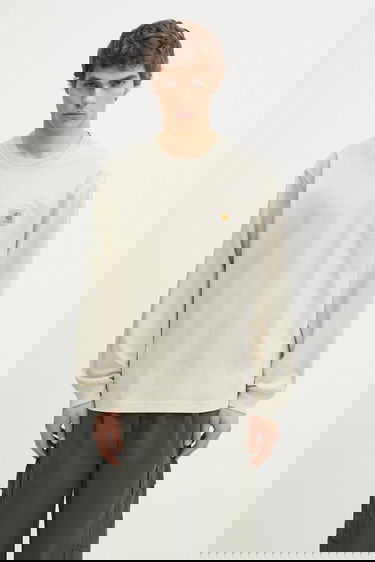 Tričko Carhartt WIP Long-Sleeve Vista T-Shirt Béžová | I030779.2LPGD, 0