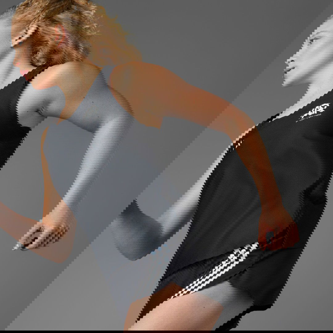 Tielko adidas Performance Runners CLIMACOOL Tank Top Čierna | JC7373, 0