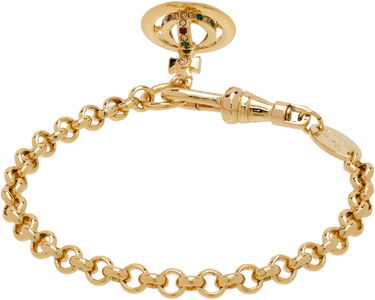 Náramok Vivienne Westwood Petite Orb Chain Bracelet Metalická | 61020057-02R001-CN, 2