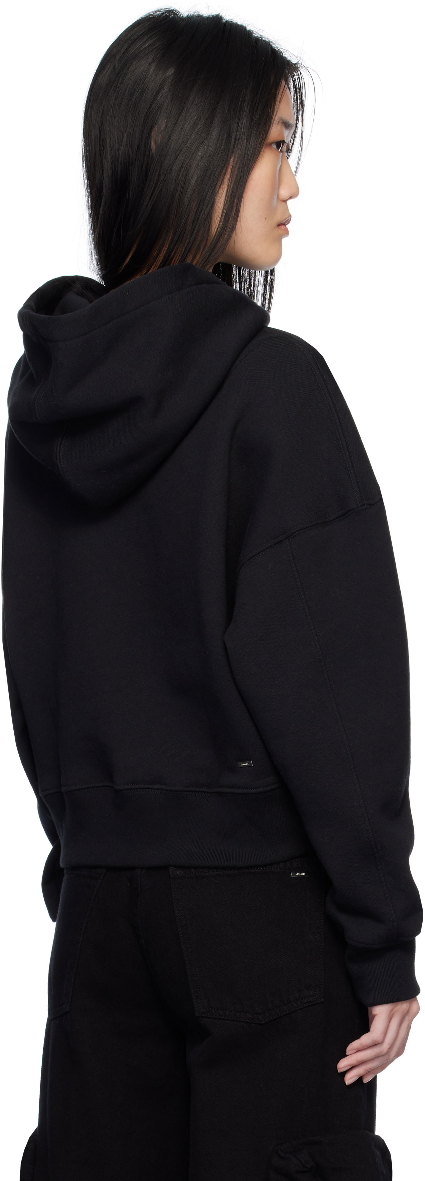 Core Logo Black Hoodie