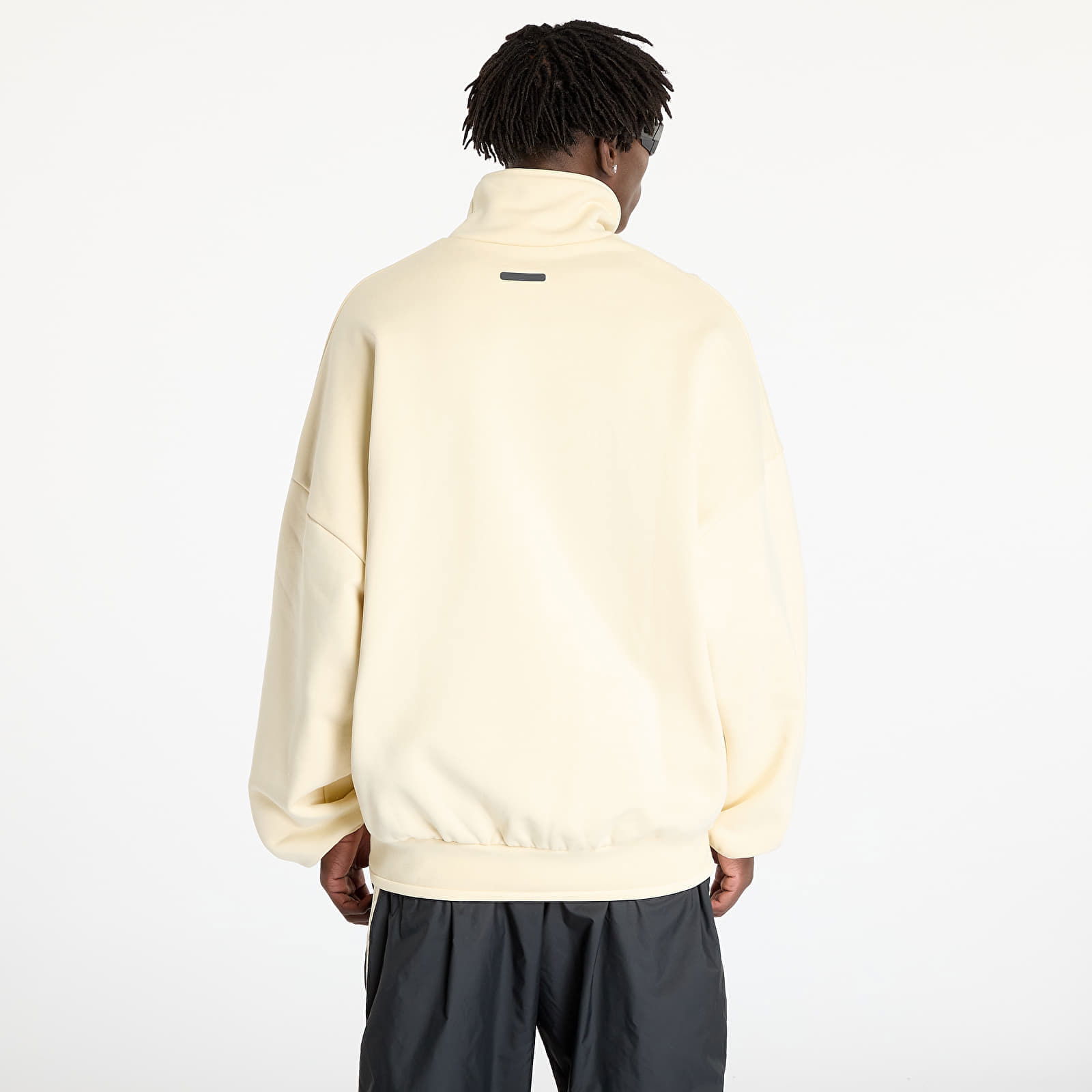 Fear Of God Athletics x Fleece Mock Sweatshirt Pale Yellow