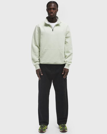 Mikina ØLÅF OLAF Block Zip Mock Neck Sweatshirt XL Zelené | M200201-PALE-GREEN, 1