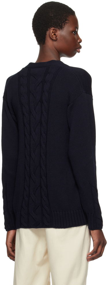 Sveter Max Mara Max Mara Lukas Knit Cardigan Navy | 2429346051600, 2
