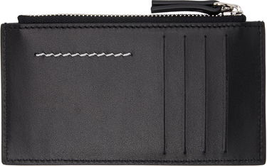 Peňaženka Maison Margiela MM6 Maison Margiela Leather Card Holder Čierna | SA5UI0016 P7258, 1