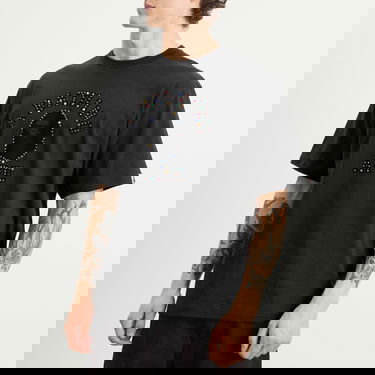 Tričko BAPE Colour Stone College T-Shirt Šedá | 001CSL801014M-BLK, 5