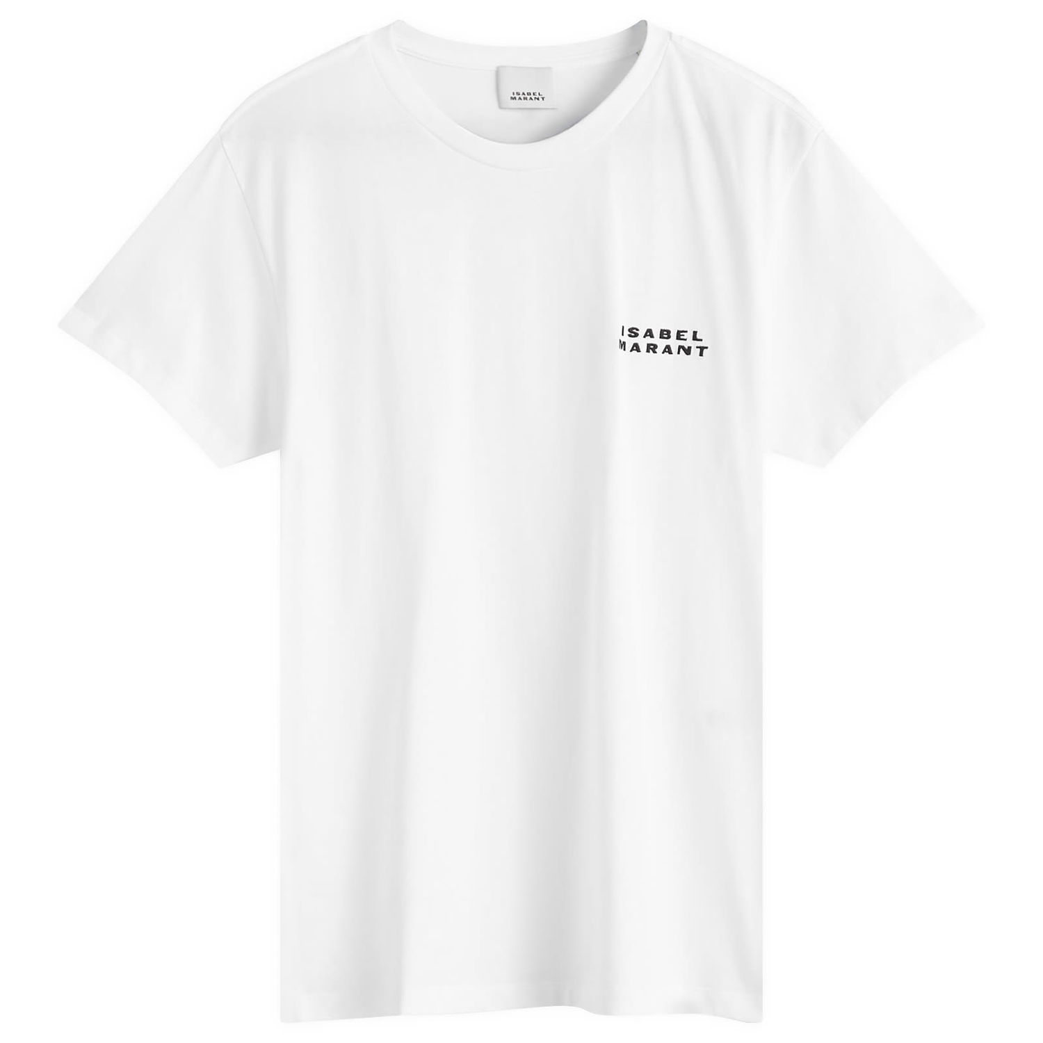 Tričko ISABEL MARANT Vidal Logo T-Shirt Biela | TS0103FA-A2N44I, 0