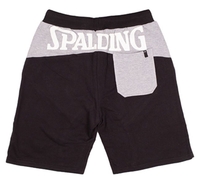 Šortky Spalding Spalding Funk Shorts Čierna | 40221823-greymelangeblack, 1