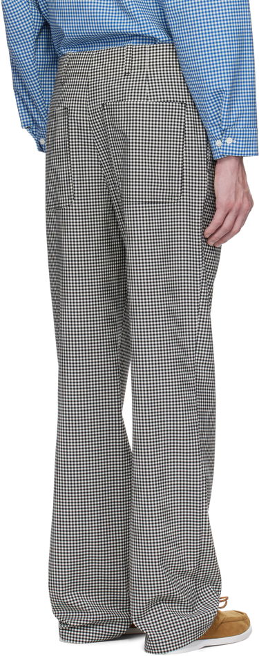 Nohavice Marni Marni Gingham Wool Blend Trousers Rôznofarebný | PUMU0285A0 UTP787, 2