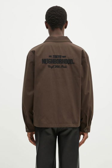 Bunda Neighborhood NEIGHBORHOOD Cotton Jacket Hnedá | 242SPNH.JKM01, 0