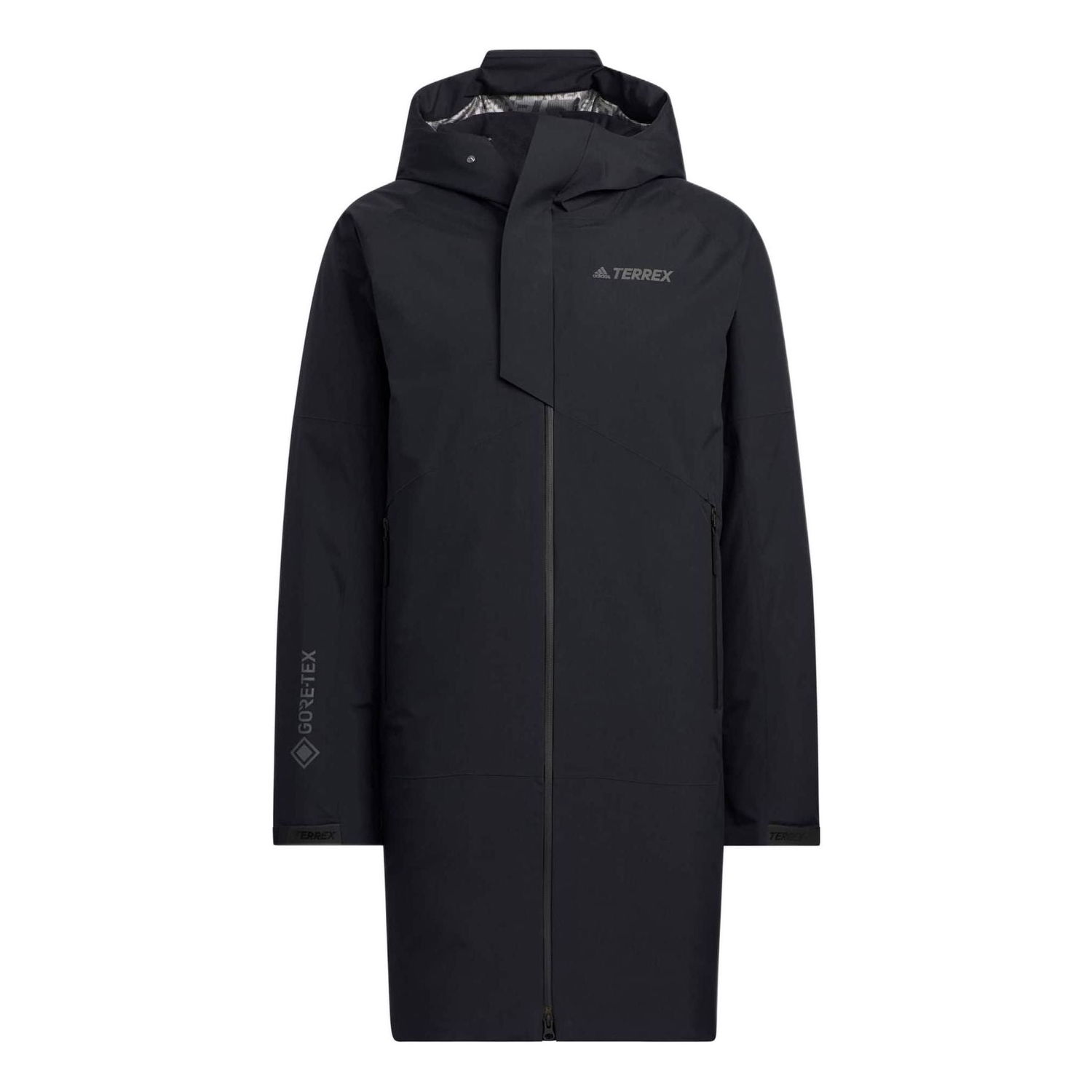 Pláštenka adidas Originals GORE-TEX Long Jacket Čierna | HM9715, 0