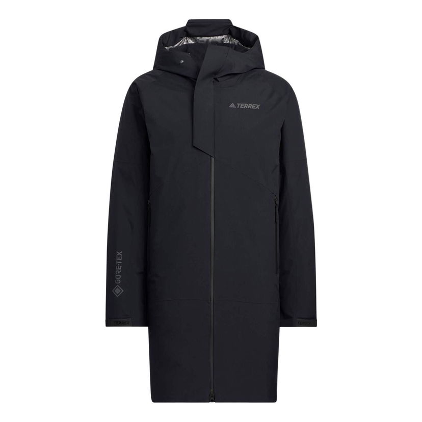 Pláštenka adidas Originals GORE-TEX Long Jacket Čierna | HM9715