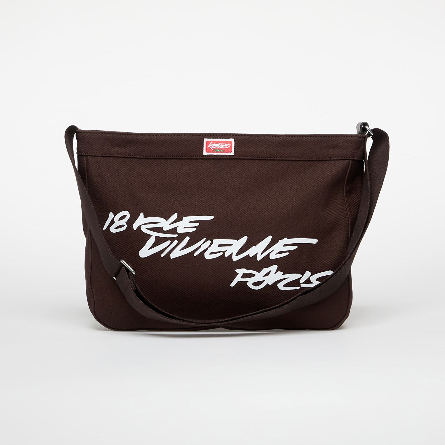 Taška cez rameno KENZO Crossbody Bag Chocolate Universal Hnedá | FF68SA919F36.91, 1