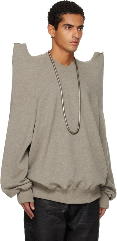 Mikina Rick Owens Concordians Tecsweat Sweatshirt Šedá | DU02E7272 FGM, 1