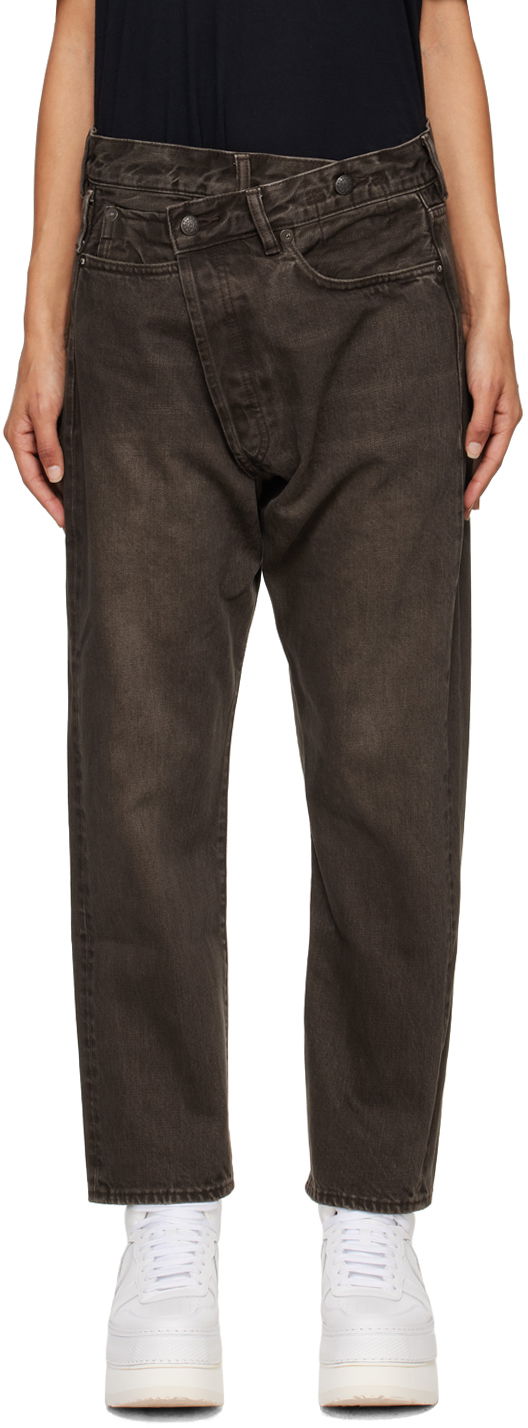 Džínsy R13 R13 Crossover Jeans Hnedá | R13W2048-D251A, 0