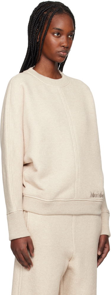 Sveter Max Mara Max Mara Cral Knit Sweatshirt Béžová | 2511921028600, 1