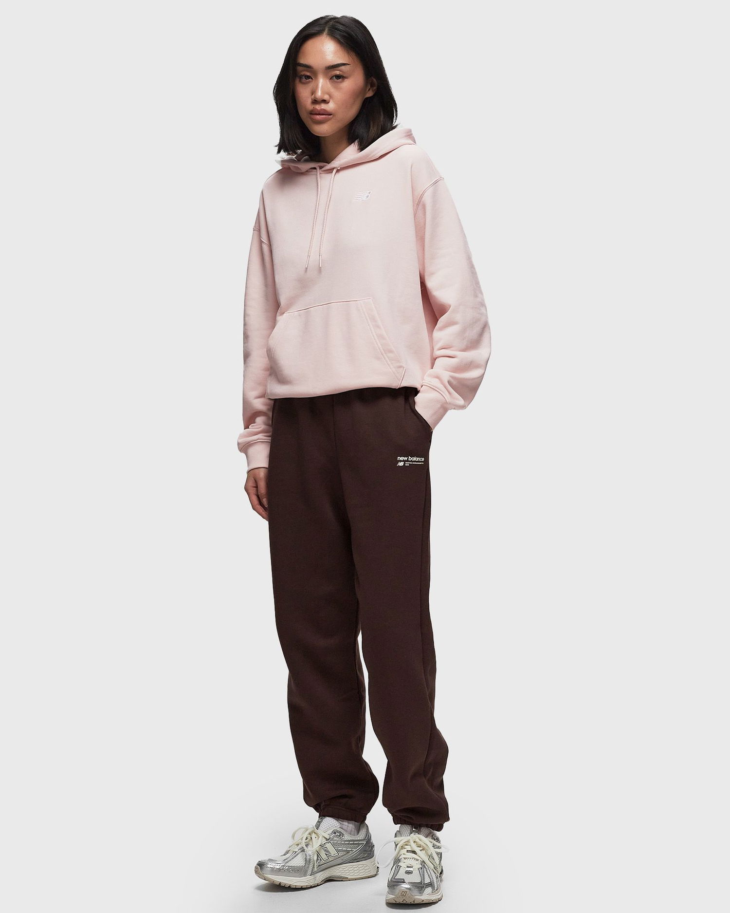 Tepláky New Balance Sweatpants Hnedá | WP33513KCF, 1